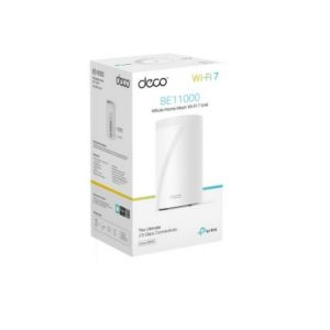 Router Inalámbrico Mesh Interior Para Hogar | TP-LINK | Deco BE65(2-PACK) | Triple Banda Wi-Fi 7 BE9300 Mbps | 2 Puerto 2.5 Gigabit Wan/Lan | 4 Antenas Internas | Operación Multi-Link Mlo