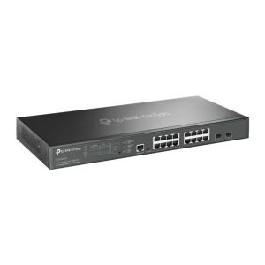 Switch | TP-LINK | SG3218XP-M2 | Omada L2+ De 16 Puertos A 2.5G Y 2 Sfp+ A 10G | 8 Poe+