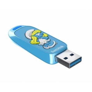 Memoria SANDISK 256GB USB 3.2 Smurfs Pitufina Lectura 130MB/S SDCZIS-256G-G46