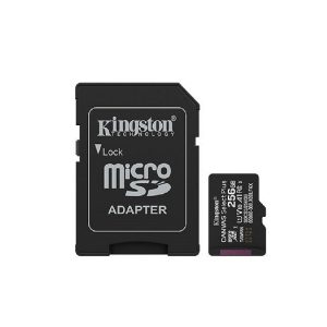 Memoria Flash Micro Sd KINGSTON Sdxc Canvas Select Plus 256GB 150MB/S Uhs-I U1 V10 C/Adaptador (SDCS3/256GB)