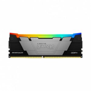 Memoria Ram KINGSTON Dimm DDR4 16GB 3600MT/S Fury Renegade Black Xmp Rgb CL16 288PIN 1.35V C/Disipador De Calor P/Pc/Gamer/Alto Rendimiento KF436C16RB12A/16