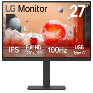 Monitor Pc LG B2B 27BA650-B Fhd 27 IPS,1920X1080,100HZ,USB-C,16:9,SRBG99%,BRILLO 250NITS,TR5MS,CONTR 1300:1,Kvm,Hdmi,Displayport,Altavoz 2WX2,INCLINACION-ALTURA-GIRO-PIVOTE,VESA 100X100 Mm
