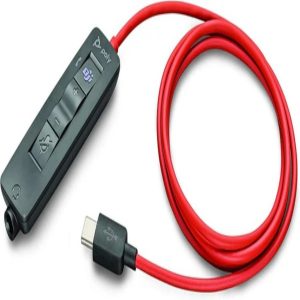 Diadema HP Poly 8X221AA Blackwire 3325 / Alambrica USB -A Con Microfono Salida 3,5MM Cancelacion De Ruido Conlor Negro Con Naranja