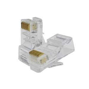 Plug RJ45 CAT6 Ghia Utp Caja C/100 Pzas