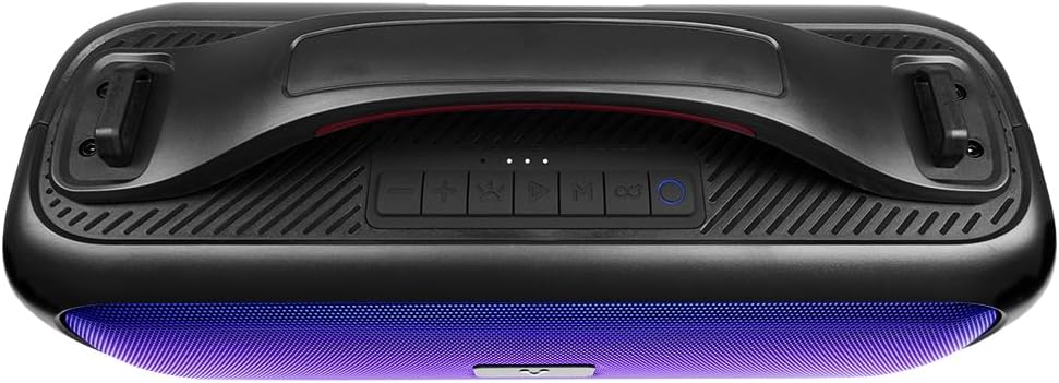 Bocina Inalambrica Techzone TZAUBOB17 Tws 2 Mts Rgb Ibateria 1200 Mah Bluetooth 5.3 + Edr IPX4 Color Blanco - Imagen de 5