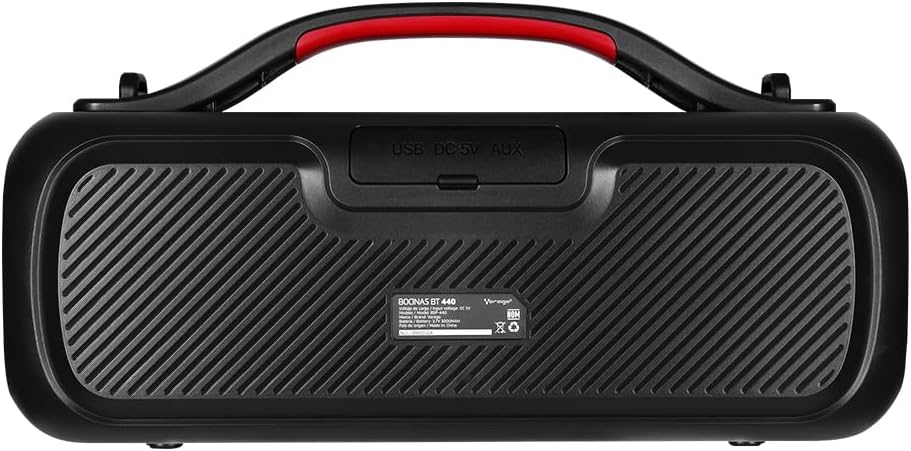 Bocina Inalambrica Techzone TZAUBOB17 Tws 2 Mts Rgb Ibateria 1200 Mah Bluetooth 5.3 + Edr IPX4 Color Blanco - Imagen de 6