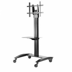 Soporte Movil Peerless SR560M Para Monitores Profesionales De 32 A 75 Pulgadas Capacidad Hasta 68.20 Kg