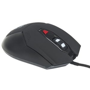 Mouse Optico Gaming,Manhattan,176071, USB 6 Botones Negro C/Luz