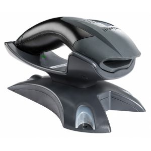 Lector De Codigo De Barras Honeywell Voyager 1202G-2USB-5,ALCANCE 305 Mm,Laser 1D,USB,BLUETOOTH,NEGRO,100 Lecturas Por Segundo,Incluye Base