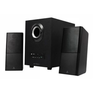 Bocinas Acteck Hear AS480 / Alambrico / Con Subwoofer / Surround 2.1 / Sd, 3.5 Mm, Usb, Bt / 3W - 10W / Control De Volumen / Negro / Ac-922067