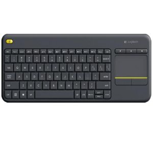 Teclado Logitech K400 Plus Inalambrico Con Touch Pad Mini USB Unifying Pc/Android/Chrome