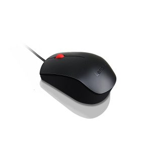 Mouse USB LENOVO Essential Alambrico Conexion Por Cable