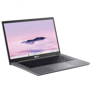 Laptop ASUS Chromebook CX3402CVA, CORE I3-1315U, 8GB, 256G Ufs, 14 Pulgadas Fhd Touch Screen, Chrome Os, Color Rocky Grey, Grado Militar, 1 Año De Garantia