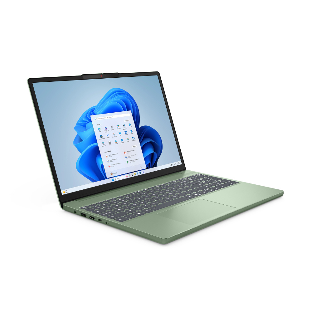 Laptop LENOVO Ideapad Slim 3 15IRH10/CORE I5-13420H 2.1 GHZ/8GB/512GB Ssd/15.3 Wuxga/Color Verde Espuma De Mar/Win 11 Home/ 1 Año En Centro De Servicio - Imagen de 2