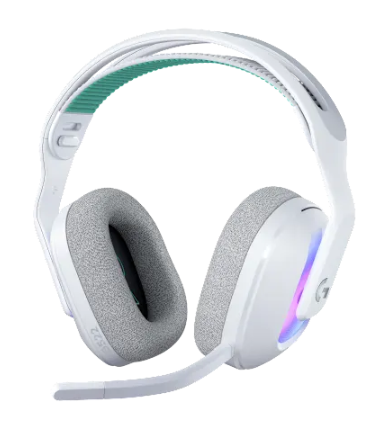 Audifonos Gaming Logitech G522 Lightspeed Rgb Inalambrico Recargable Blanco