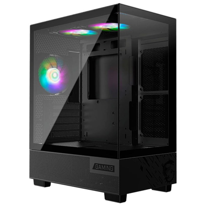 Gabinete Gaming MSI Pag Pano M110A / Media Torre /micro Atx/mini Itx/ Negro/ Sin Fuente/pc/gamer - Imagen de 2