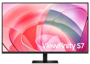 Monitor LED Samsung 37 Pulgadas / Viewfinity S7/ 4K Uhd (3840 X 2160)/ Plano/ Va / 60 Hz / Dp /Hdmi / Negro