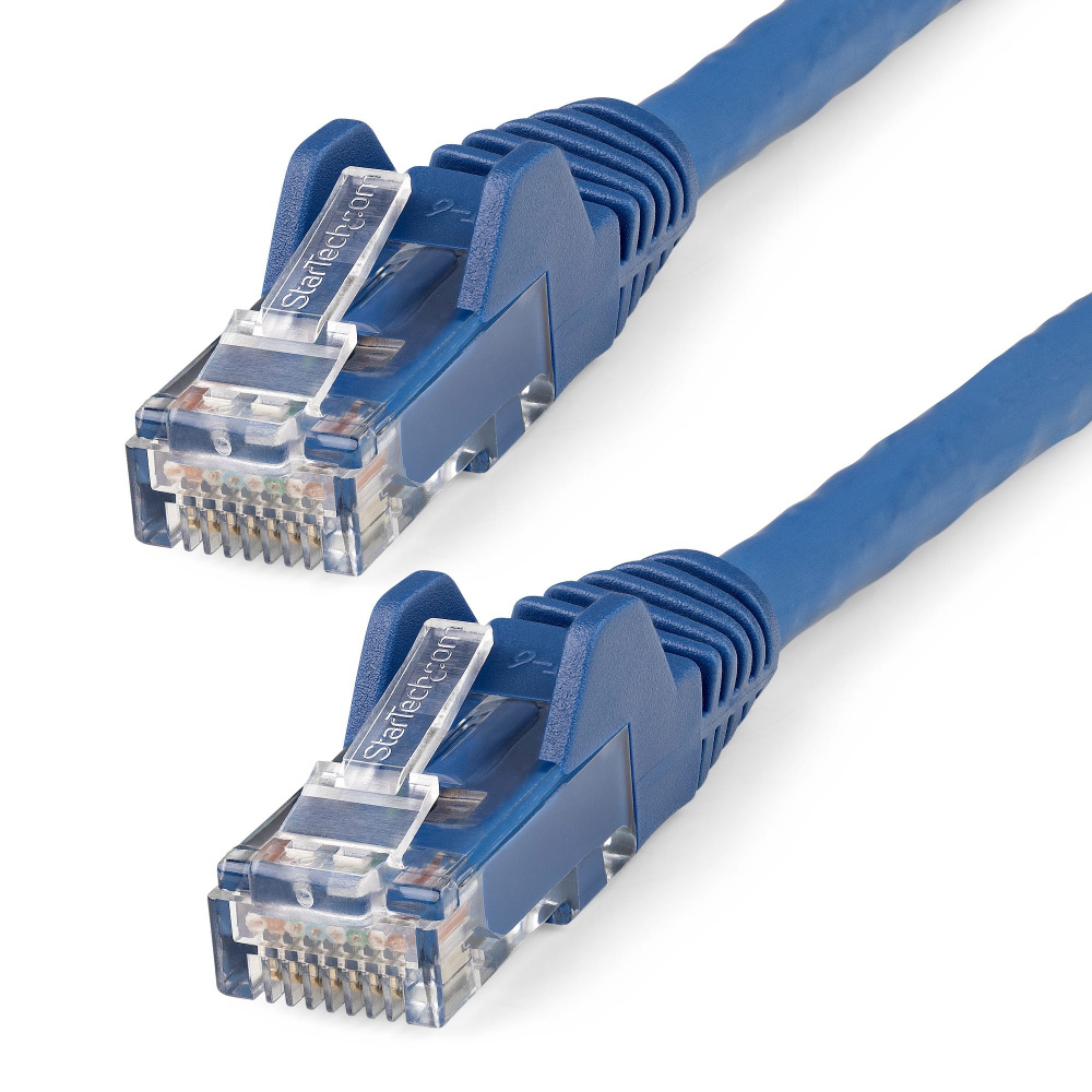 Cable Ethernet Cat 6 De 3 Metros - Lszh (Bajo Nivel De Humo Y Cero Halógenos) - Cable De Red Patch Utp RJ45 POE - Azul, CAT6, Etl, 24AWG Startech