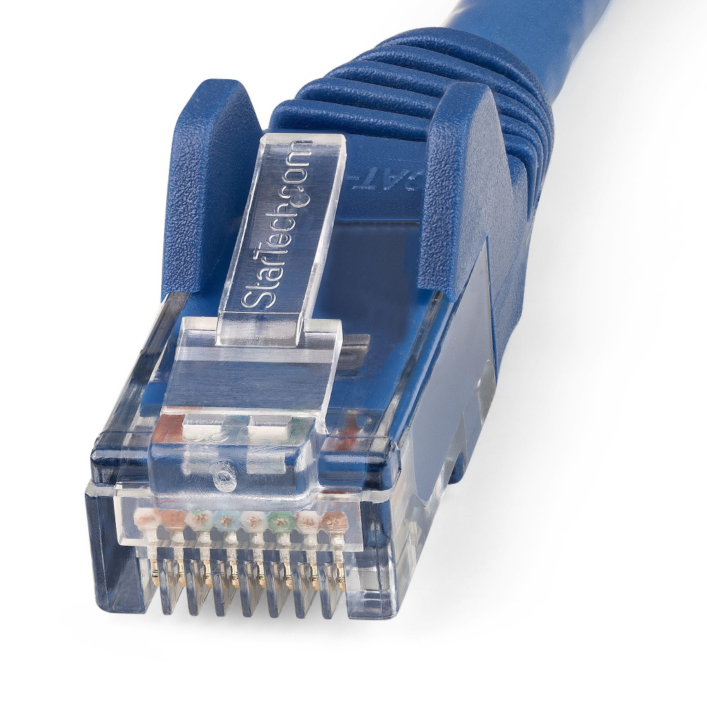 Cable Ethernet Cat 6 De 3 Metros - Lszh (Bajo Nivel De Humo Y Cero Halógenos) - Cable De Red Patch Utp RJ45 POE - Azul, CAT6, Etl, 24AWG Startech - Imagen de 3