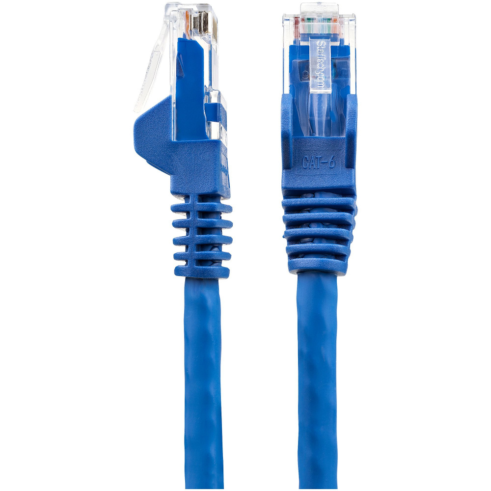 Cable Ethernet Cat 6 De 3 Metros - Lszh (Bajo Nivel De Humo Y Cero Halógenos) - Cable De Red Patch Utp RJ45 POE - Azul, CAT6, Etl, 24AWG Startech - Imagen de 4