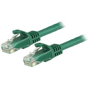 Cable De 0.5M Verde De Red Gigabit CAT6 Ethernet RJ45 Sin Enganche - Snagless Startech