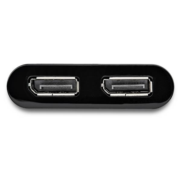 Adaptador De Video Externo USB 3.0 A Displayport Doble 4K60 Displaylink - Cable Convertidor USB 3.0 A Dp De Video Para Mac Y Windows Startech - Imagen de 4