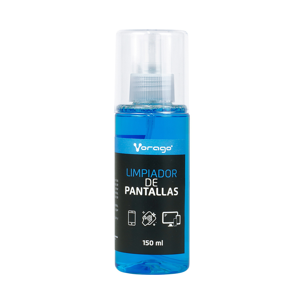 Limpiador De Pantallas Vorago Cln-109 150 Ml Con Franela Microfibra - Imagen de 3