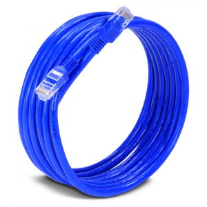 Cable De Red Utp Cat 6 Ec Line EC-CABCAT6 Azul RJ45 3 Mts 24AWG