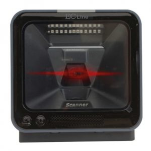 Lector De Codigo De Barras, Ec Line EC-2D-2800, Negro, Laser, 1D Y 2D, USB