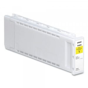 Cartucho EPSON Modelo T44H Ultrachrome PRO12 Amarilla, Para Plotter P7570 Y P9570 (700ML)